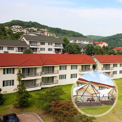 쿠팡 모바일 [용인]골드훼미리 콘도+조식/글램핑/카라반
