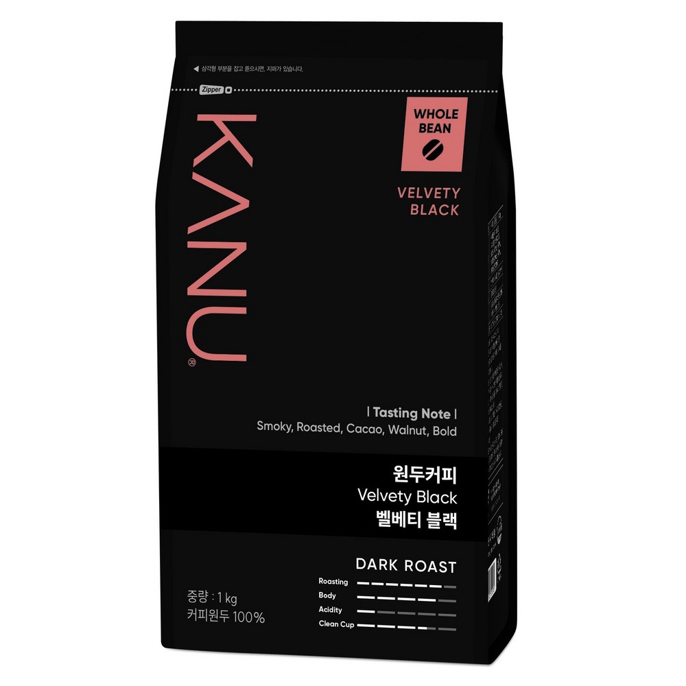 카누 벨베티 블랙 원두커피