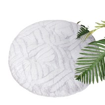 [데코벨] 파인원형 대방석 (애견방석/원형방석), 그레이