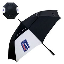 PGA투어 75자동 장우산 이중방풍골프우산-블랙 네이비