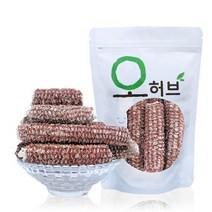 오허브 국내산 흰색 옥수수속대 옥수수대 250g, 1개
