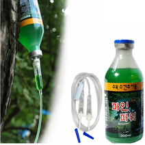 파인파워 300ml 수간주사 수목 소나무 영양제, 파인파워300ml+수액세트1개