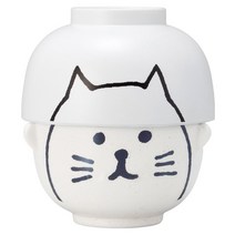 썬아트 고양이 공기대접 세트 화이트