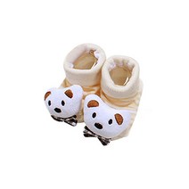 맘스케어 유아용 곰돌이 인형 양말 SD001