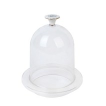 [골든벨] 버터플라이 그레이 수저통 아크릴 뚜껑(대), 1개