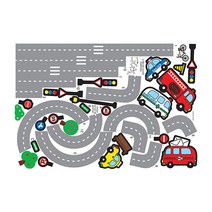 데코사랑 포인트 스티커, (SS-58241) 자동차도로