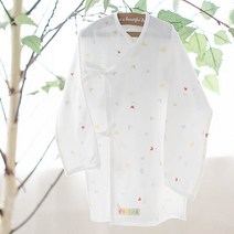 난쟁이똥자루 신생아용 러블리 하트 배냇저고리 만들기 DIY, 1개