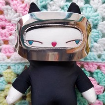 [핑거루시] 패브릭 인형-해녀 고양이
