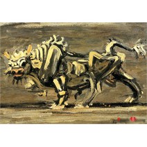 퍼즐라이프 흰 소 500조각, 38x52cm