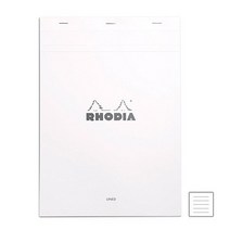 로디아 메모패드 no18 줄지, 화이트