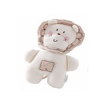네츄라오가닉 사자 인형 베이지