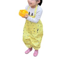 플리에 놀이복 멜빵형 곰돌이 L, 노랑, 1개
