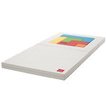 디자인스킨 4단 퍼즐 블록 소파, 화이트