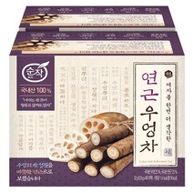 순작 여자를 한번 더 생각한 연근우엉차 티백형, 0.8g, 80개입