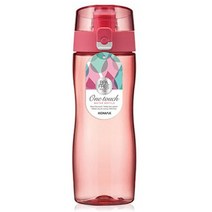 코멕스 원터치 물병, 핑크, 550ml