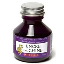 제이허빈 캘리그라피 차이나잉크 50ml, Violet