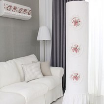 [골드얀] 러블리로즈 에어컨커버, 레드