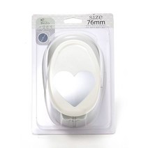 포코스 모양펀치 R-76 76mm, 2번 하트, 1개