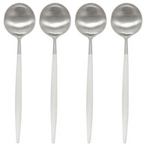 큐티폴 고아 디너스푼, 화이트, 4개