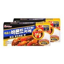 하우스식품주식회사 바몬드 분말카레 매운맛, 115g, 2개