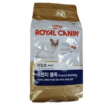 로얄캐닌 어덜트 곡물 프렌치 불독 강아지사료, 1.5kg, 1개