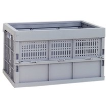 라이피스트 다용도 접이식 박스 60L, 그레이, 1개