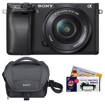 소니 A6300 미러리스, 블랙, 03.소니 미러리스 디카 A6300 16-50 KIT+소니가방+인화권