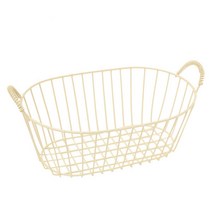 더자카 메탈바스켓, 아이보리, 1개