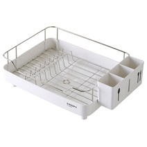 한샘 베이직 플러스 미니 식기건조대 1단, 화이트, 1개