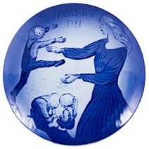 로얄코펜하겐 마더스데이 1981 접시