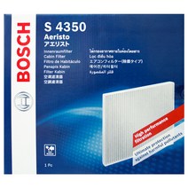 보쉬 차량용 프리미엄 에어컨 히터 필터, S4350, 1개
