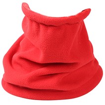 딜라이트인터내셔널 심플 넥워머, RED