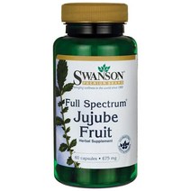 스완슨 풀 스펙트럼 주주베 프루트 675mg 캡슐, 60개입, 1개