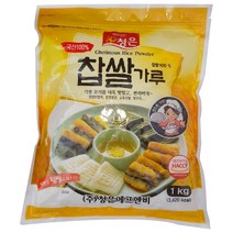 청은 찹쌀가루 국산, 1kg, 1개
