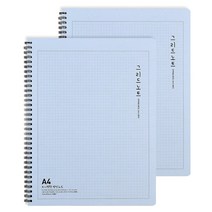 tobe A4마이그리드 노트V.2, 블루, 2개입