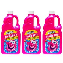 미스터버블 버블바스 오리지널 유아용 거품목욕제 딸기향, 1060ml, 3개