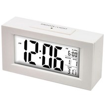 촘스토리 센서라이트 디지털 탁상시계 SL-03, 화이트