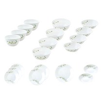 코렐 그린딜라이트 4인 코리안웨어 홈세트 20p, 혼합 색상