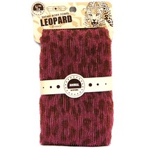 샤바스 레오파드 샤워타올, 퍼플, 1개