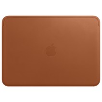 Apple 정품 가죽 슬리브 for 12 맥북, 새들 브라운
