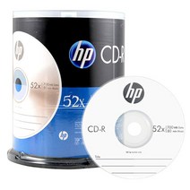 HP CD-R 52X 700MB 100p   케익 트레이