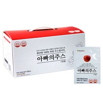 아빠의주스 찢어먹는 사과 주스, 100ml, 30개입