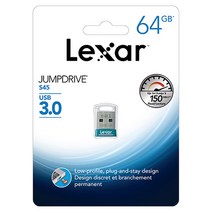 렉사 JumpDrive USB 메모리 S45, 64GB, 64GB