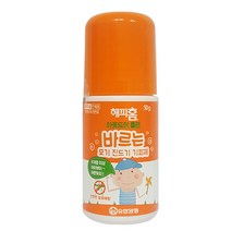 유한양행 해피홈 아웃도어 롤온 바르는 모기 진드기 기피제, 50g, 1개