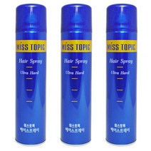 미스토픽 스프레이 울트라 하드, 300ml, 3개입