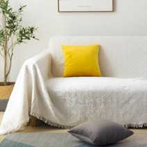 아리코 북유럽 다이아큐브 소파커버, 아이보리