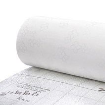 데코리아 화이트 꽃 접착식 단열벽지, 혼합 색상