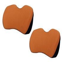 삼에스 7도 메모리폼 허리쿠션 2p, 오렌지