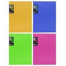 블루마토 고정식 클리어 화일 B TL5510 10p, 랜덤 발송, 4개입