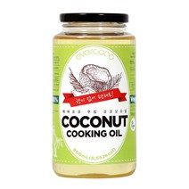 에버코코 쿠킹 코코넛 오일, 800ml, 1개
